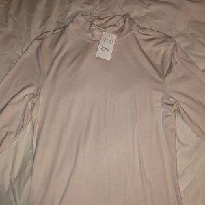 Cream turtleneck